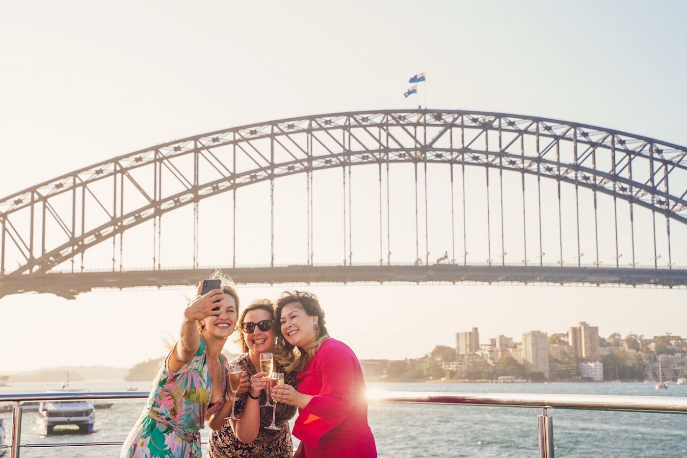 Captain Cook Cruises Sydney: Sunset Premium Dinner Cruise (4-Course) - Window Seat