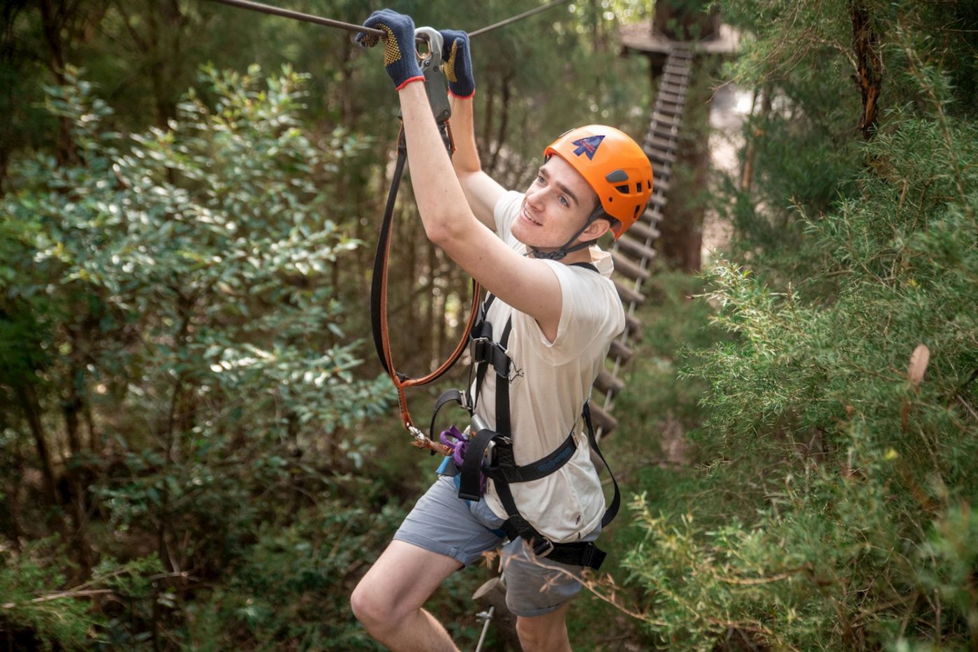Treetops Adventure Canberra Tree Ropes Course