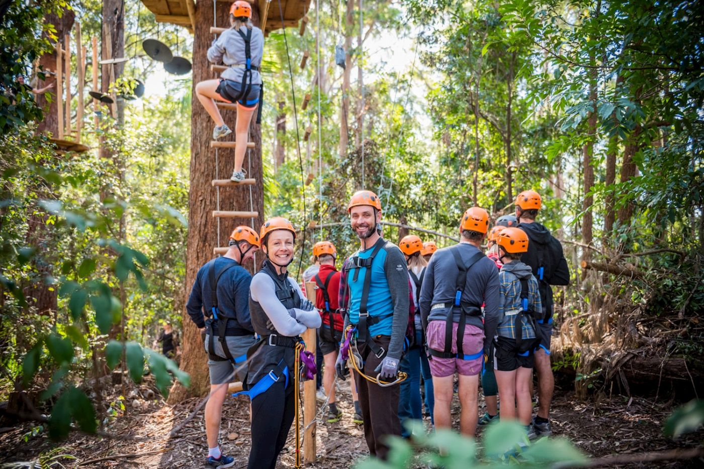 Treetops Adventure Canberra Tree Ropes Course