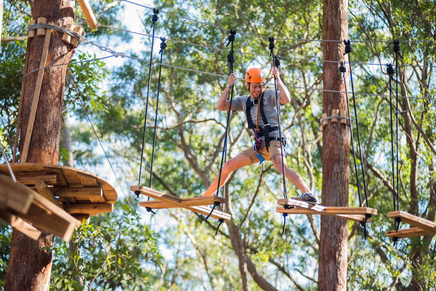 Treetops Adventure Canberra Tree Ropes Course