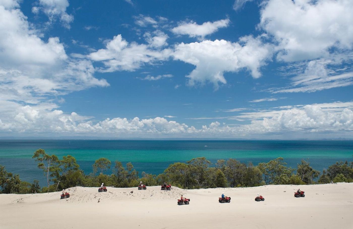 Tangalooma Island Resort - ATV Quad Bike Day Cruise with Dolphin Feeding