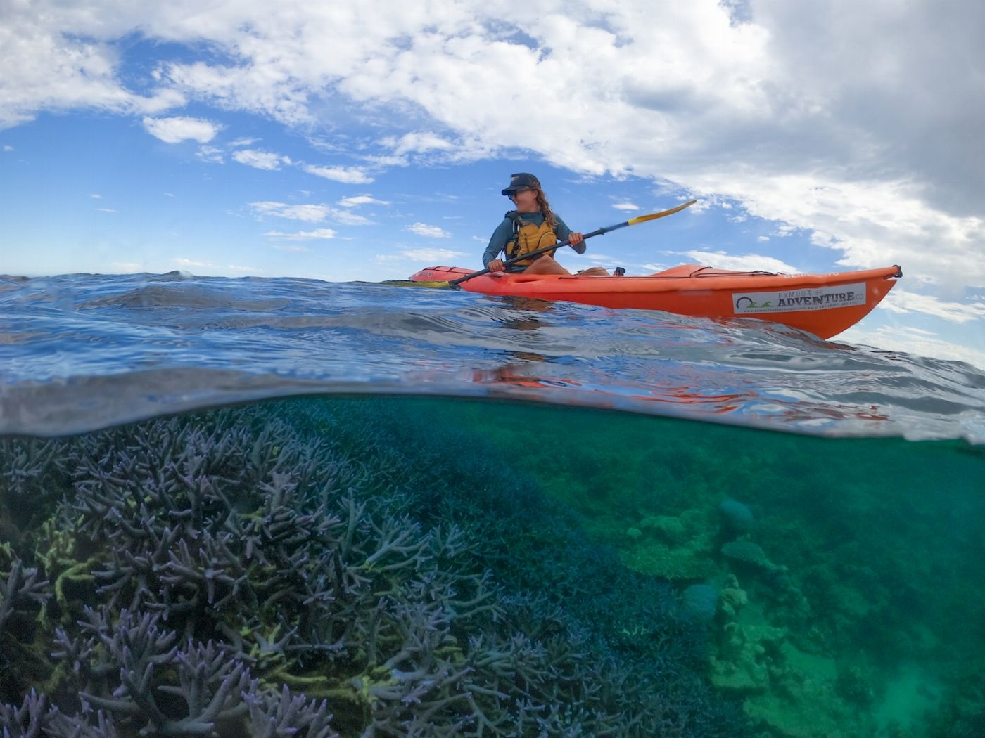 Exmouth Adventure Co Coral By Kayak