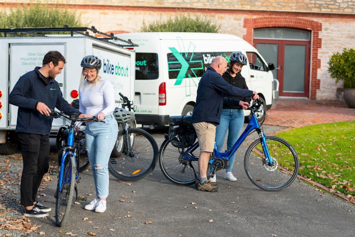 Bike About A Taste of Hahndorf' Gourmet Food & Wine E-Bike Tour (Including Transfers)