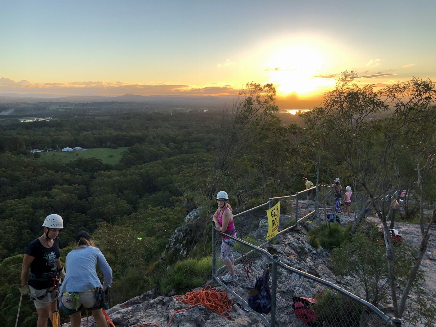Kanu Kapers Noosa Sunset Abseil Tour