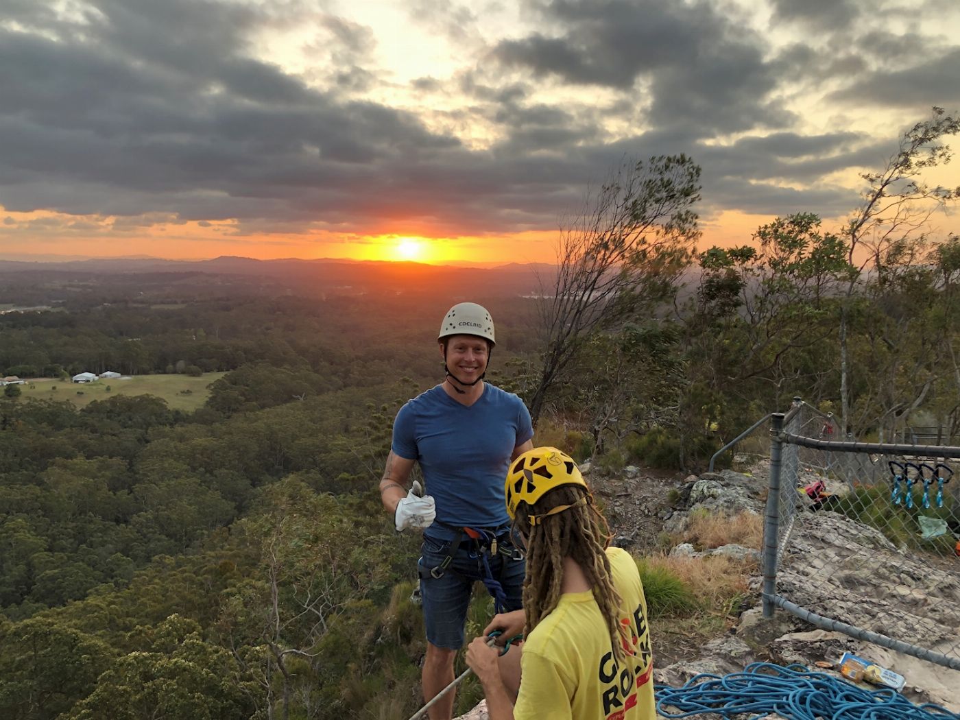Kanu Kapers Noosa Sunset Abseil Tour