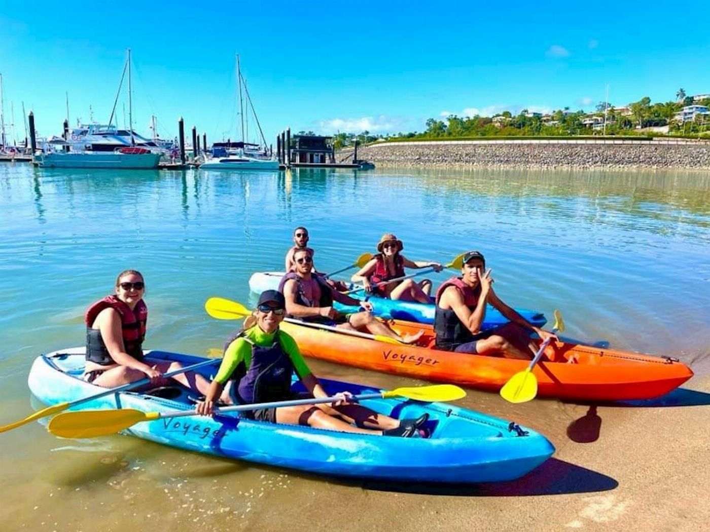 Whitsunday Stand Up Paddle & Kayak Guided Sea Kayak Turtle Tour Half Day