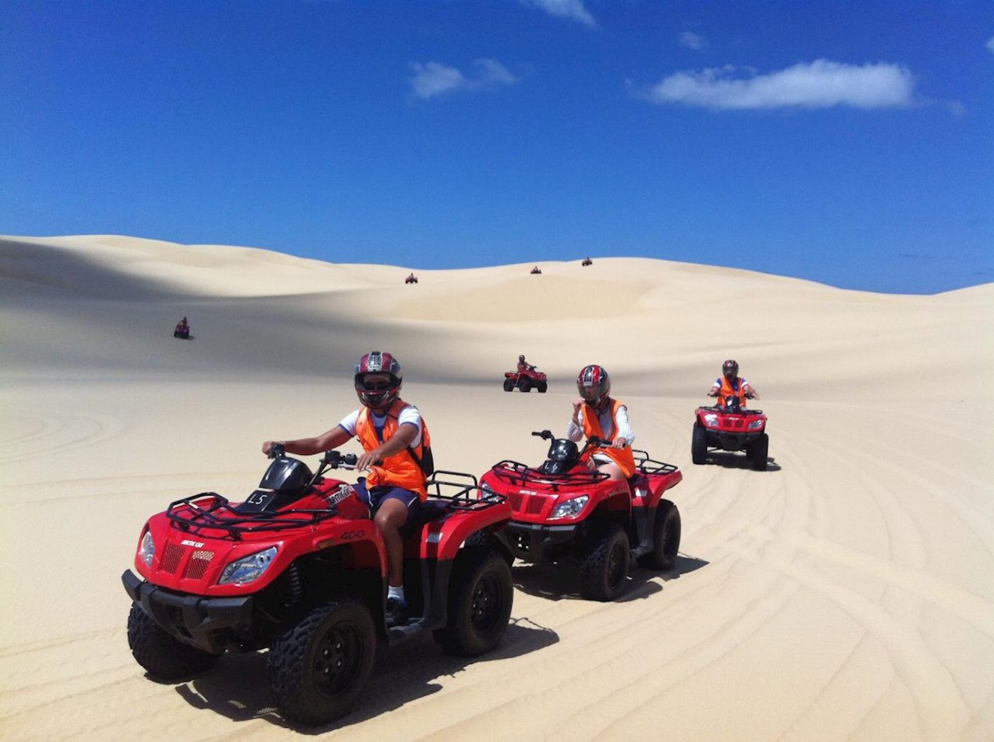 Sand Dune Adventures 1 Hour Quad Bike Adventure Tour (two adults)