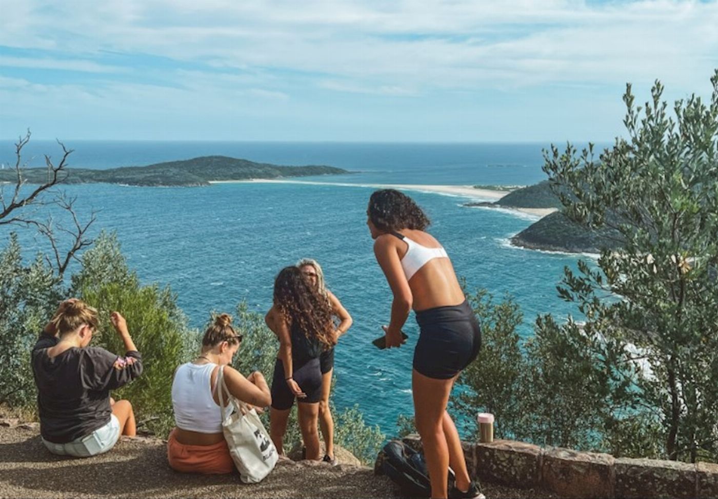 Newy Tour Co Port Stephens, departing Newcastle - Whales, hike & sand dunes!
