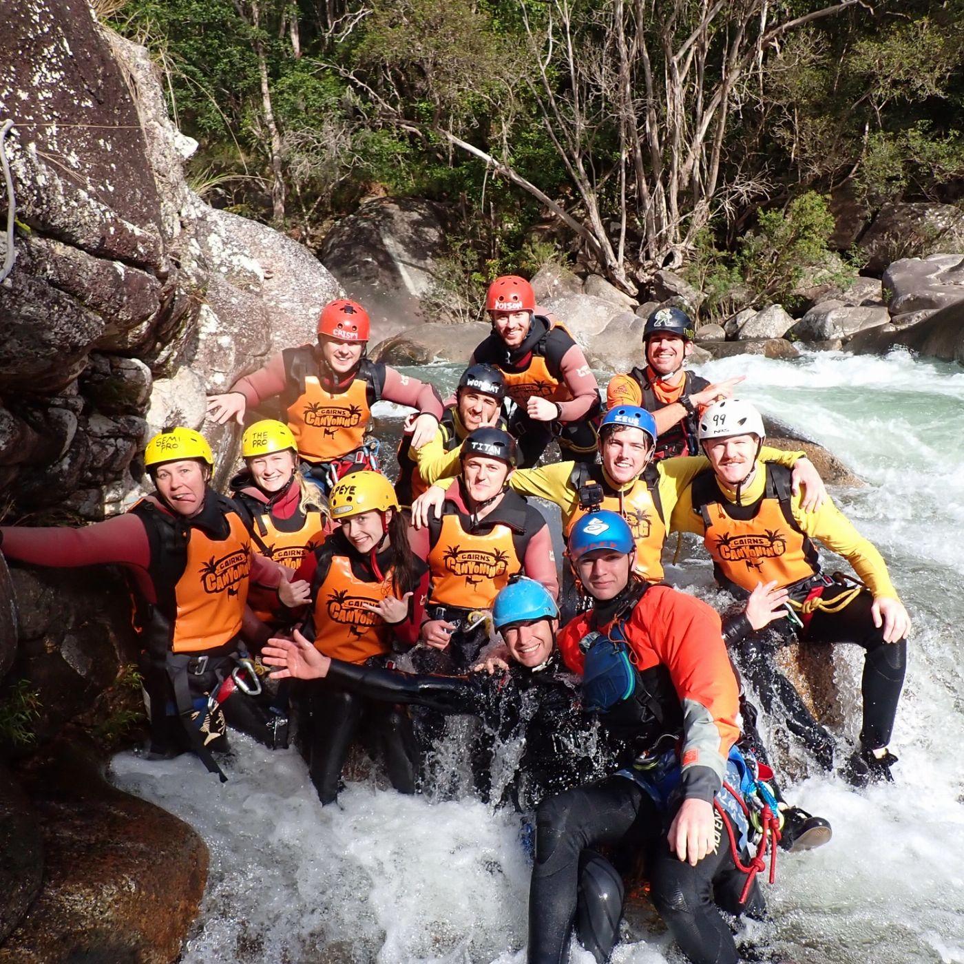 Cairns Canyoning Behana Canyoning Tour (Family of 4)