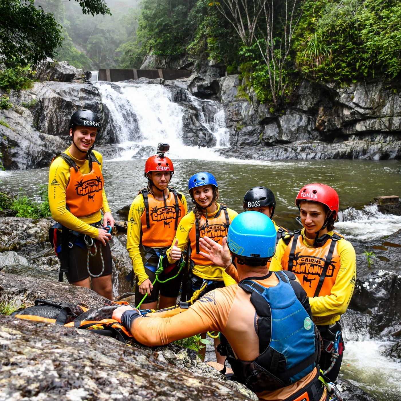 Cairns Canyoning Behana Canyoning Tour (Family of 4)