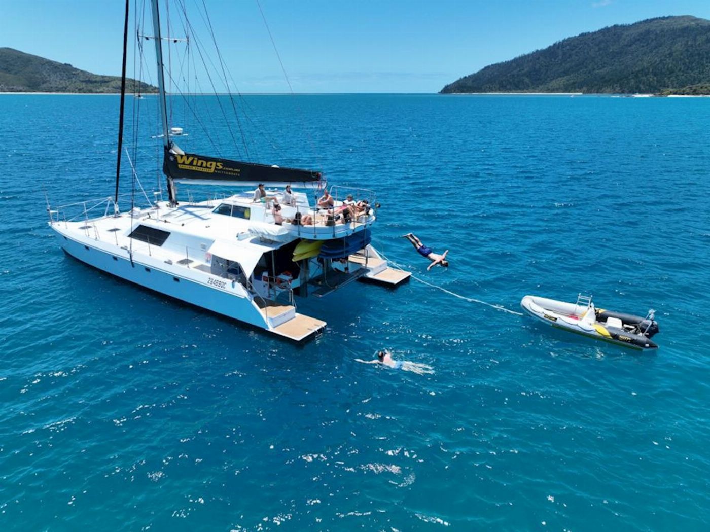 Wings Sailing Charters Whitsundays A Whitsunday Islands Sail, SUP & Snorkel Day Tour- small group