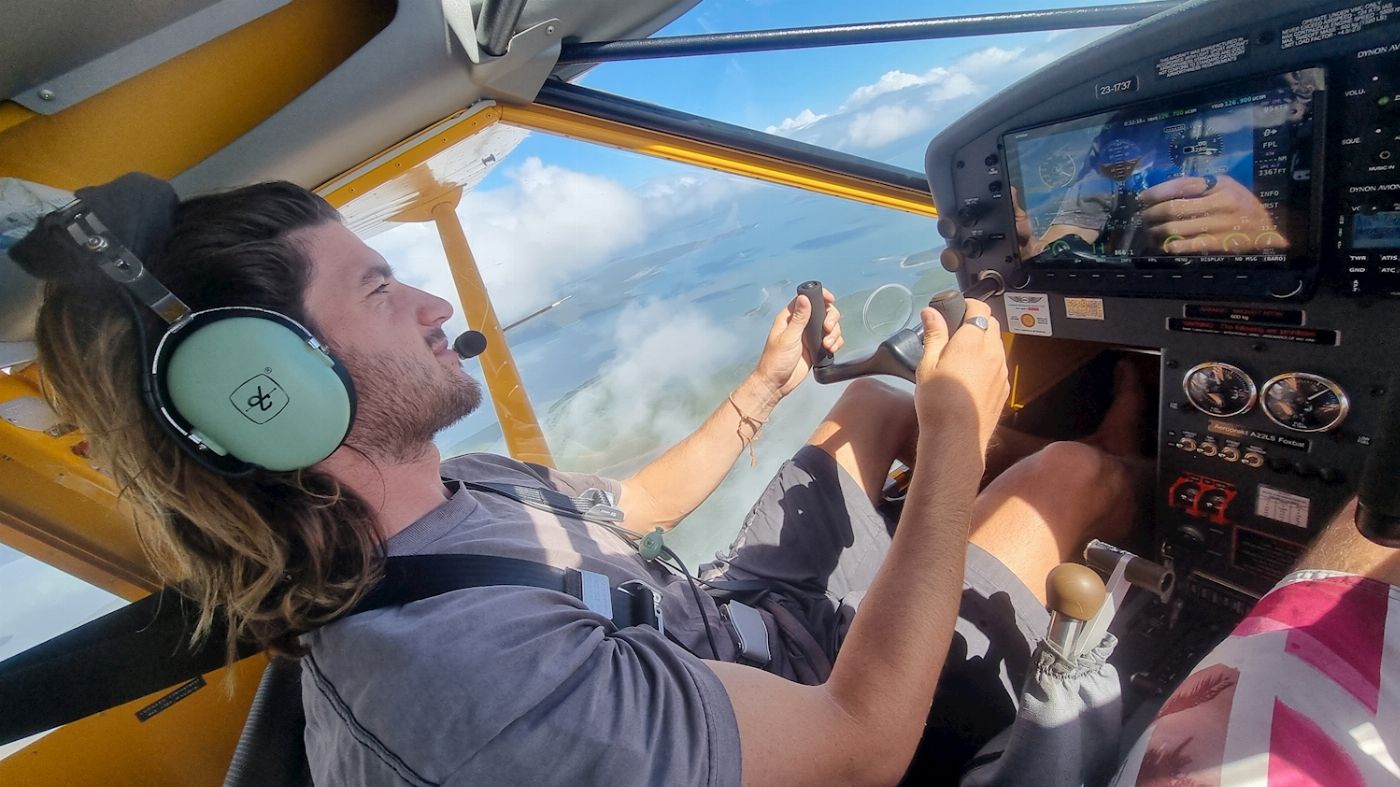 Cool Bananas Flying Tour 1770 - You get to fly the plane!
