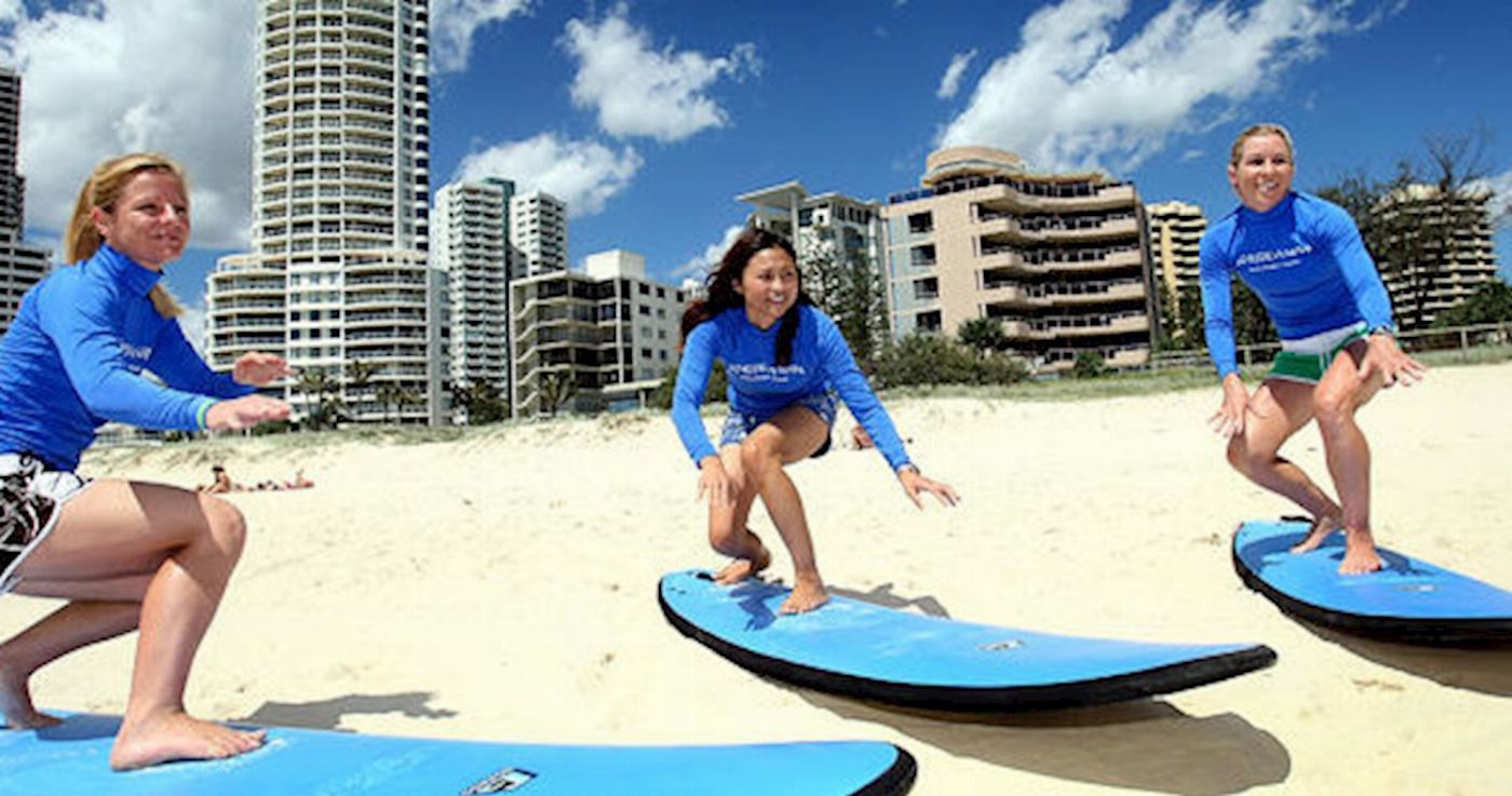 Go Ride A Wave Surf Lesson at Broadbeach