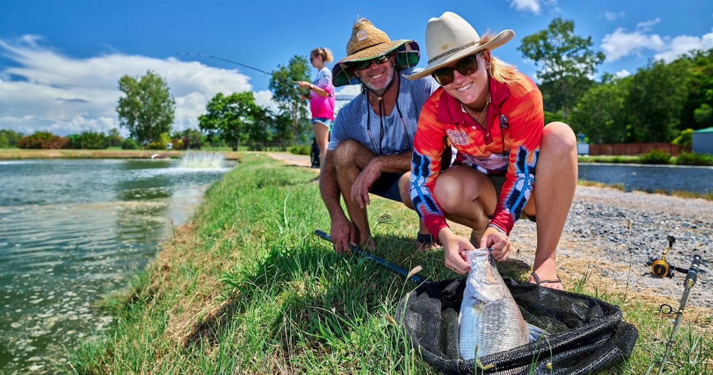Hook-A-Barra HAB fishing experience