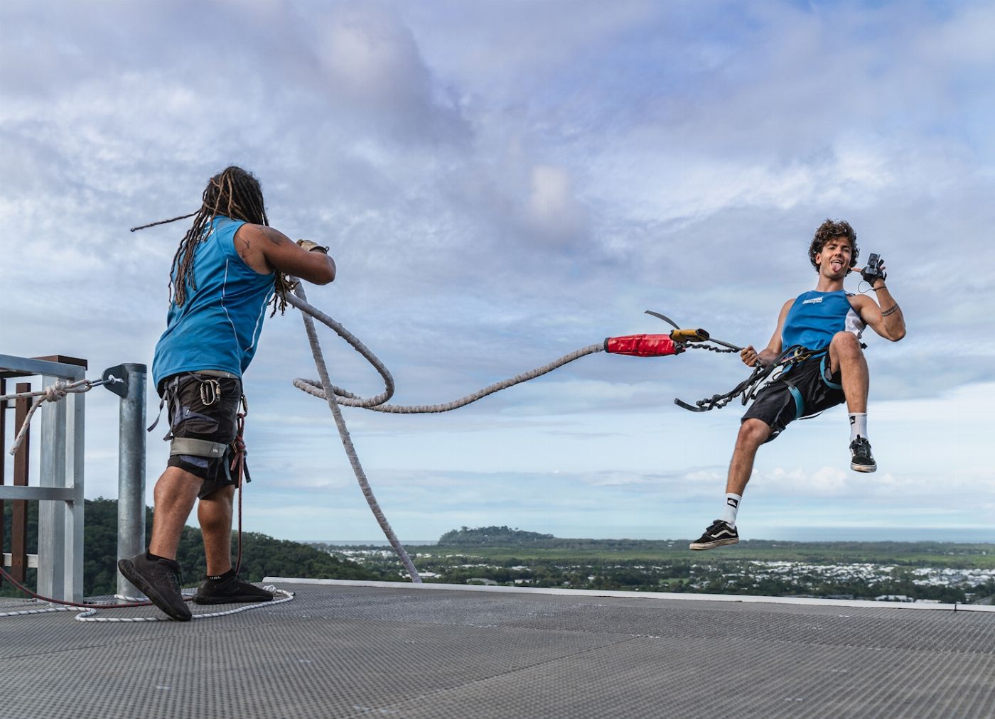 Skypark by AJ Hackett Bungy Roof Jump Package with Media