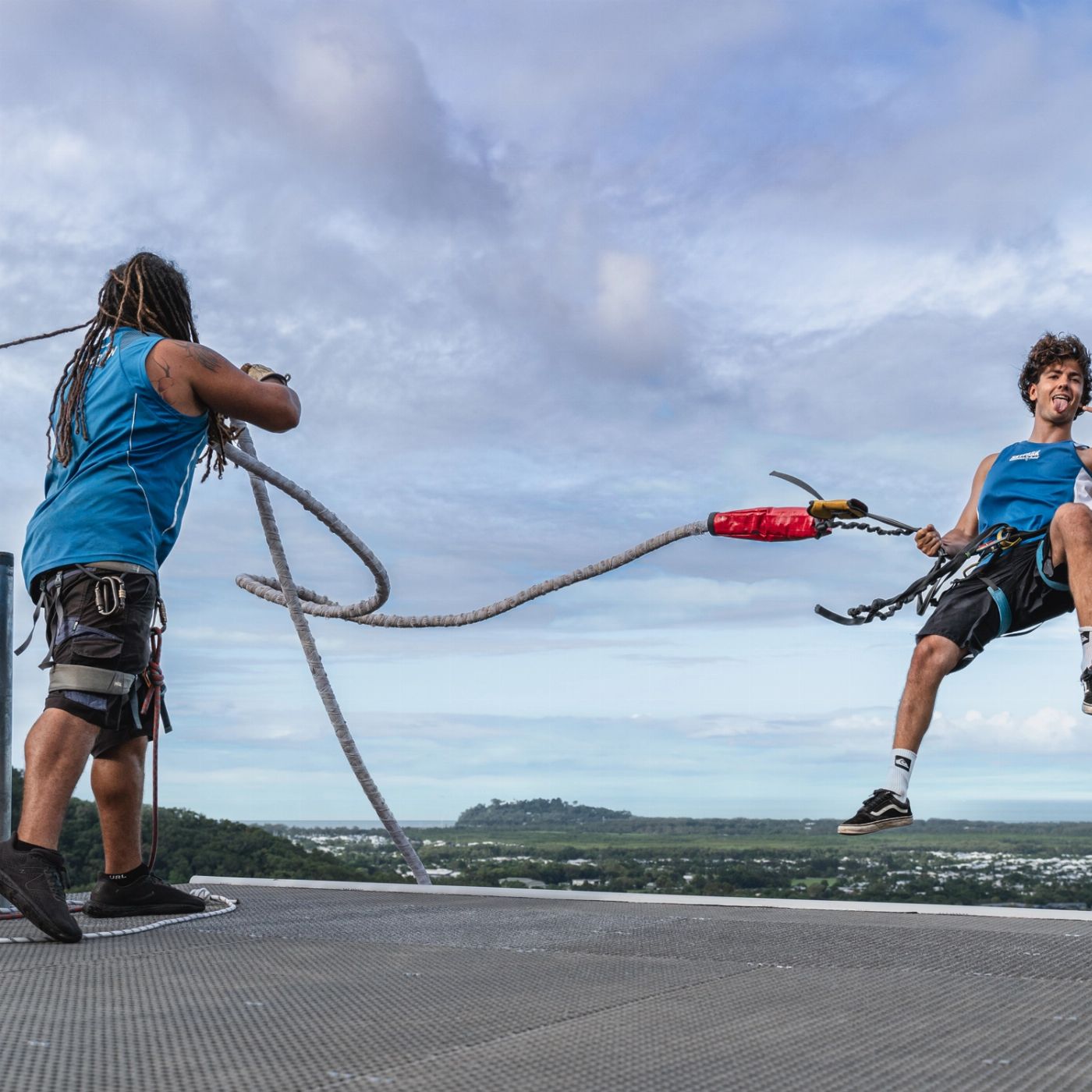 Skypark by AJ Hackett Bungy Roof Jump Package with Media