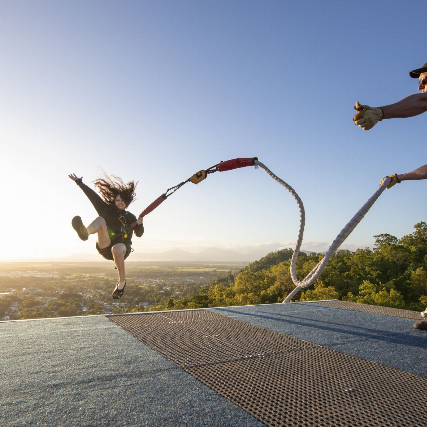 Skypark by AJ Hackett Bungy Roof Jump Package with Media