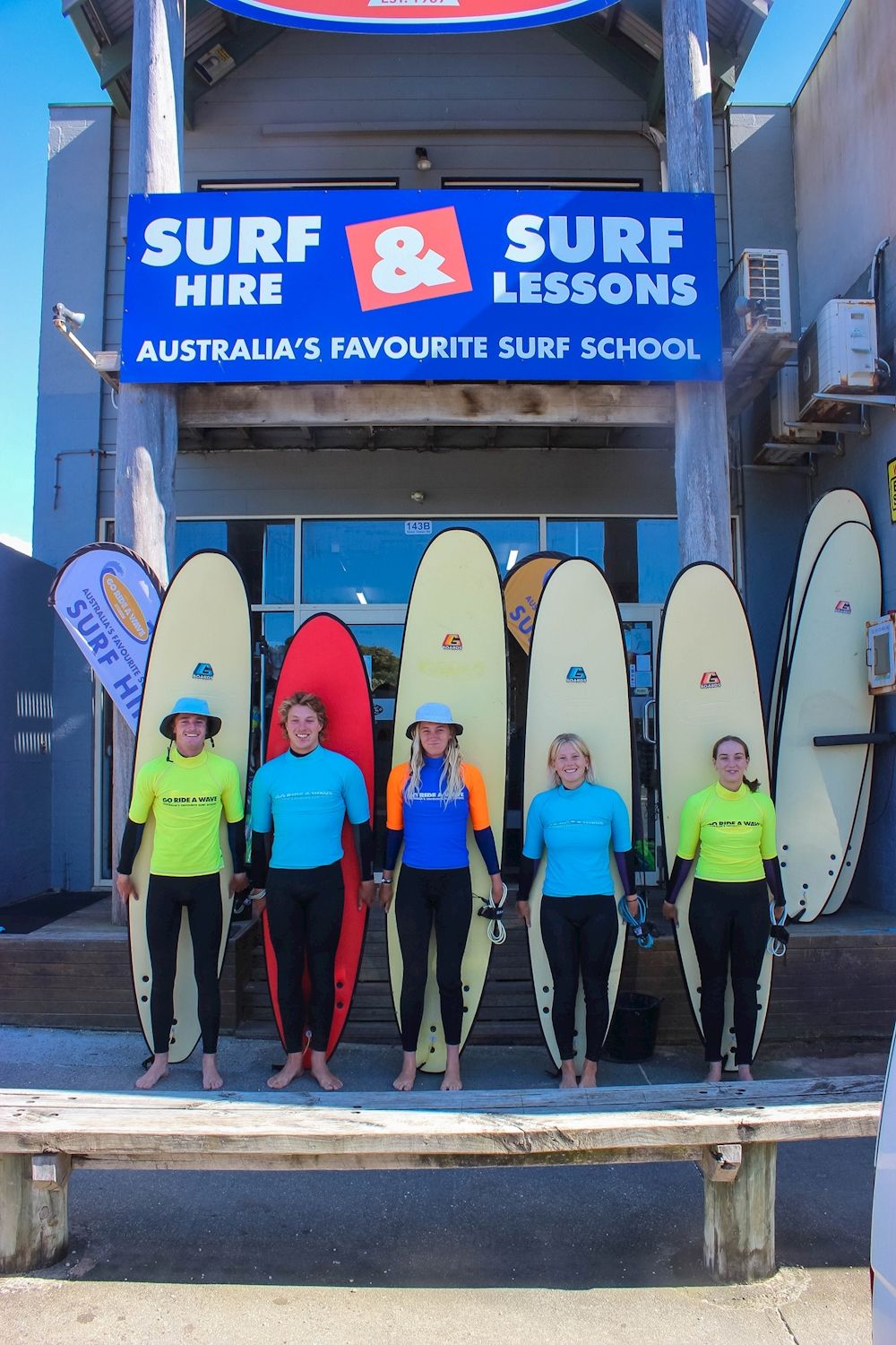 Go Ride A Wave Surf Progressive Course