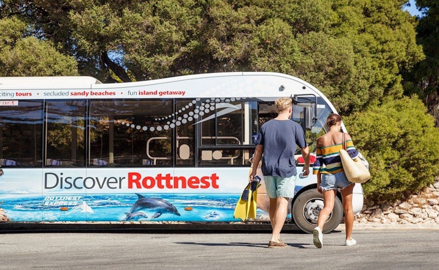 Rottnest Express Discover Rottnest Ferry & Bus Tour Afternoon (ex Perth)