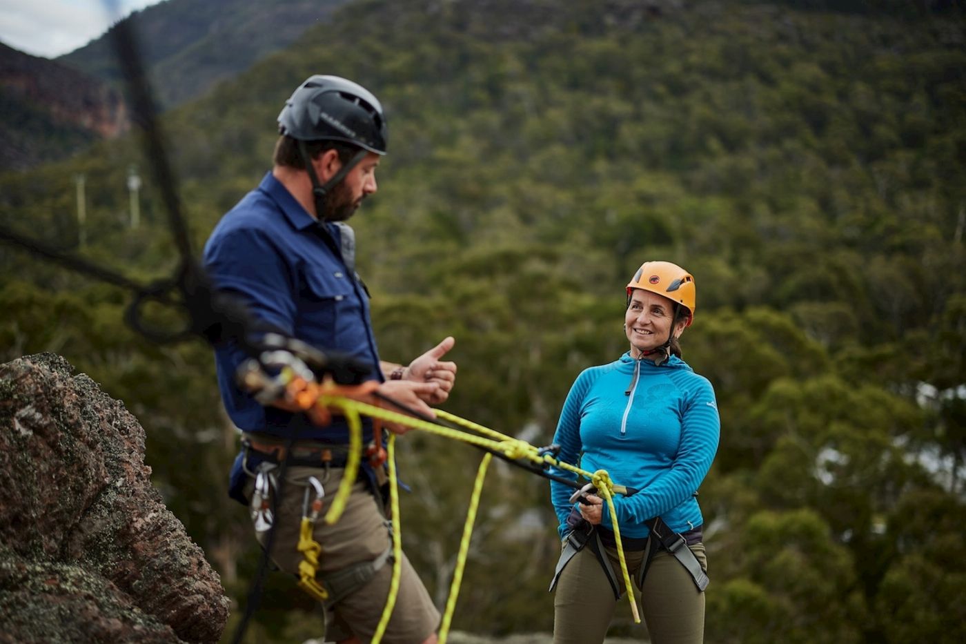 Absolute Outdoors Rock Adventure - Climb and Abseil - Beginner