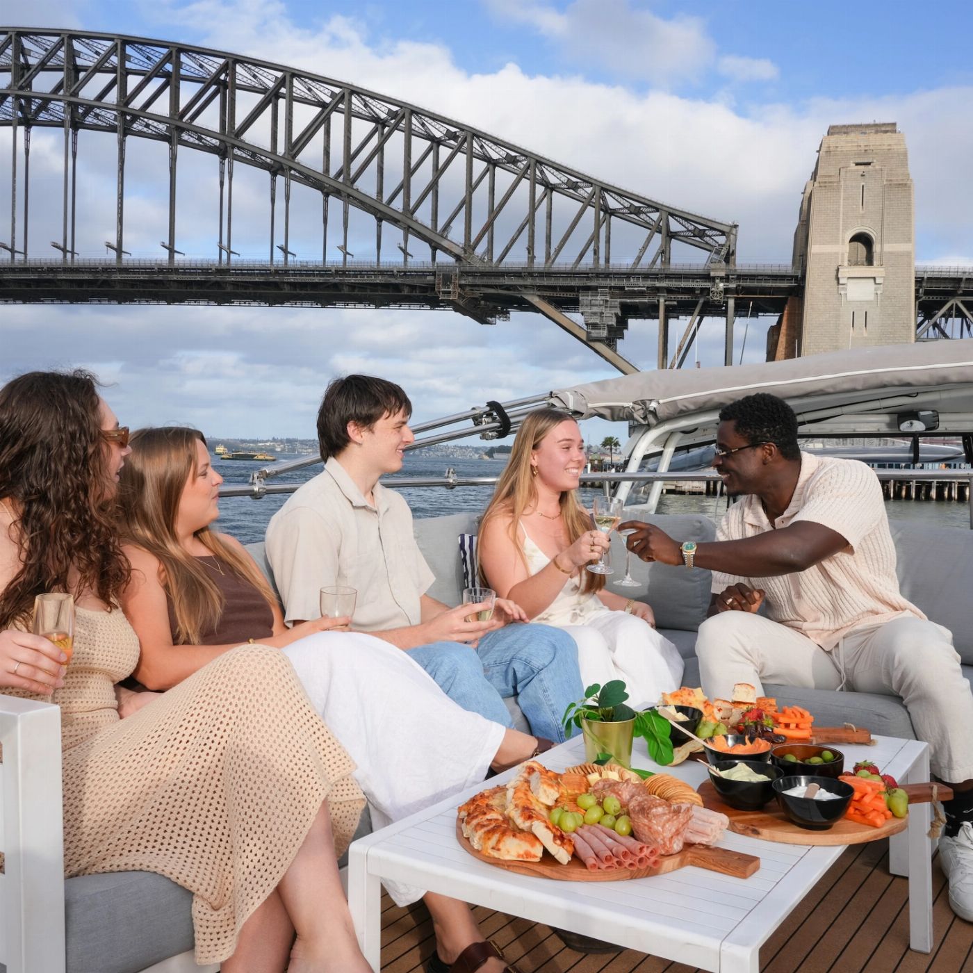 Sea Sydney Harbour Golden Glow Sunset Sydney Harbour Cruise