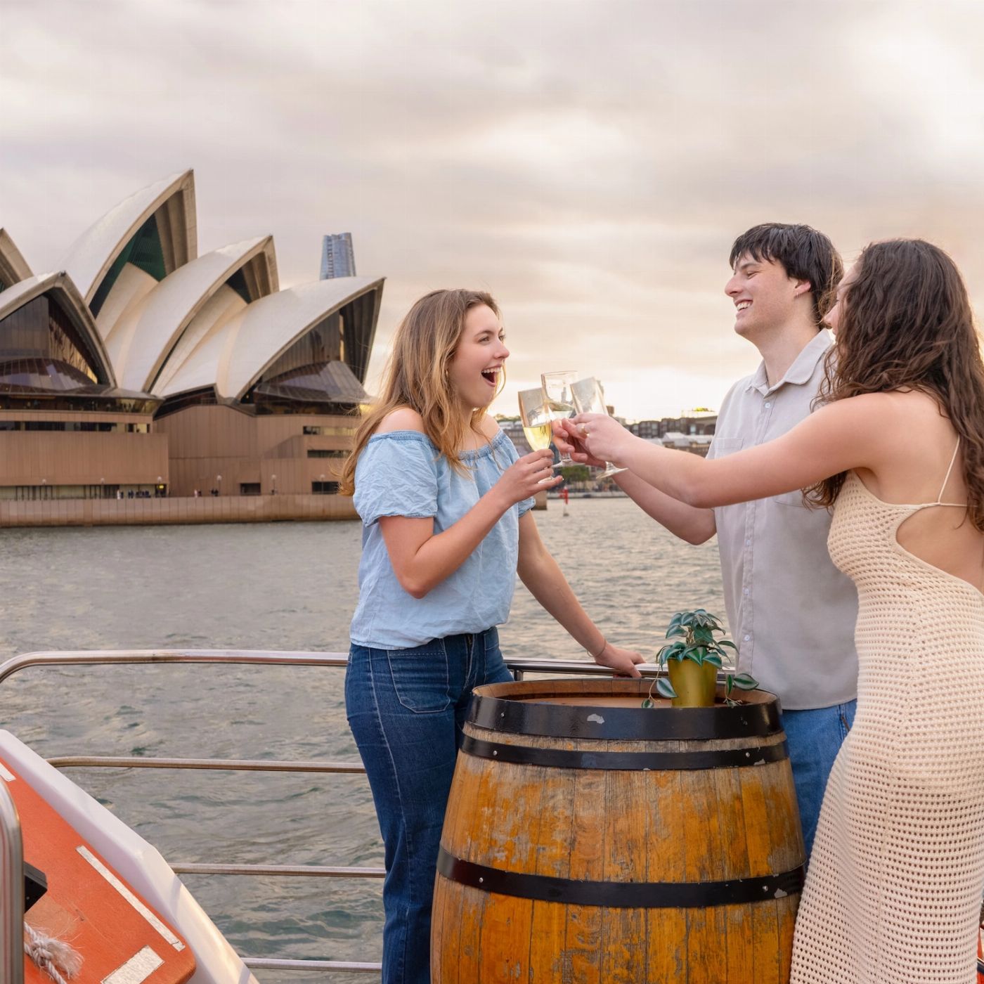 Sea Sydney Harbour Golden Glow Sunset Sydney Harbour Cruise