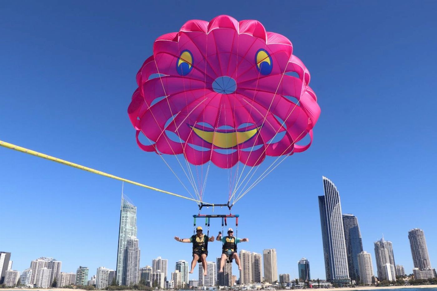 GC Jetboat and Parasail Gold Coast Tandem Parasail & Jetboat - For 2