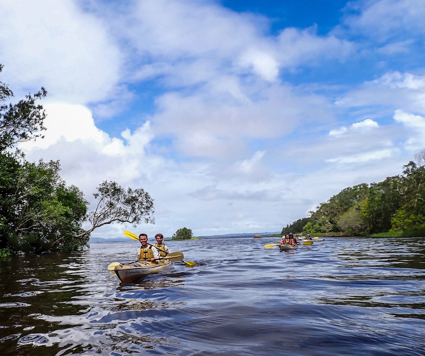 Kanu Kapers Noosa Everglades Half Day Guided Tour