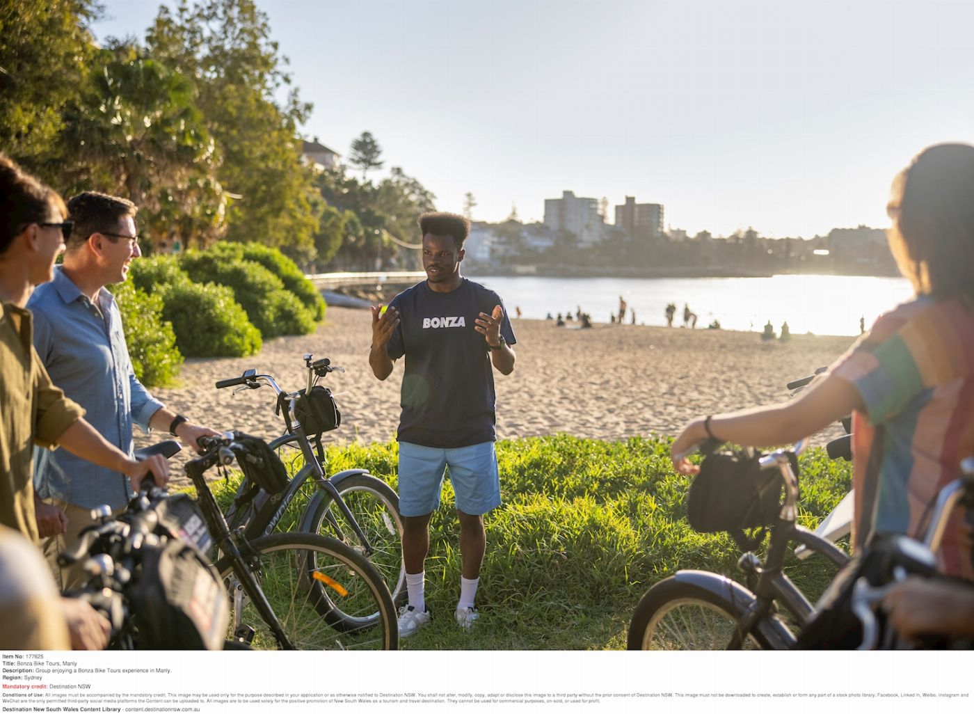 Bonza Bike Tours Manly Beach and Sunset Cruise