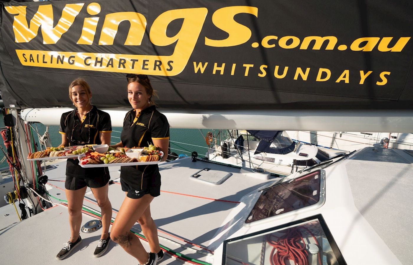 Wings Sailing Charters Whitsundays Airlie Beach Sunset Sail in Style Cruise- BYO