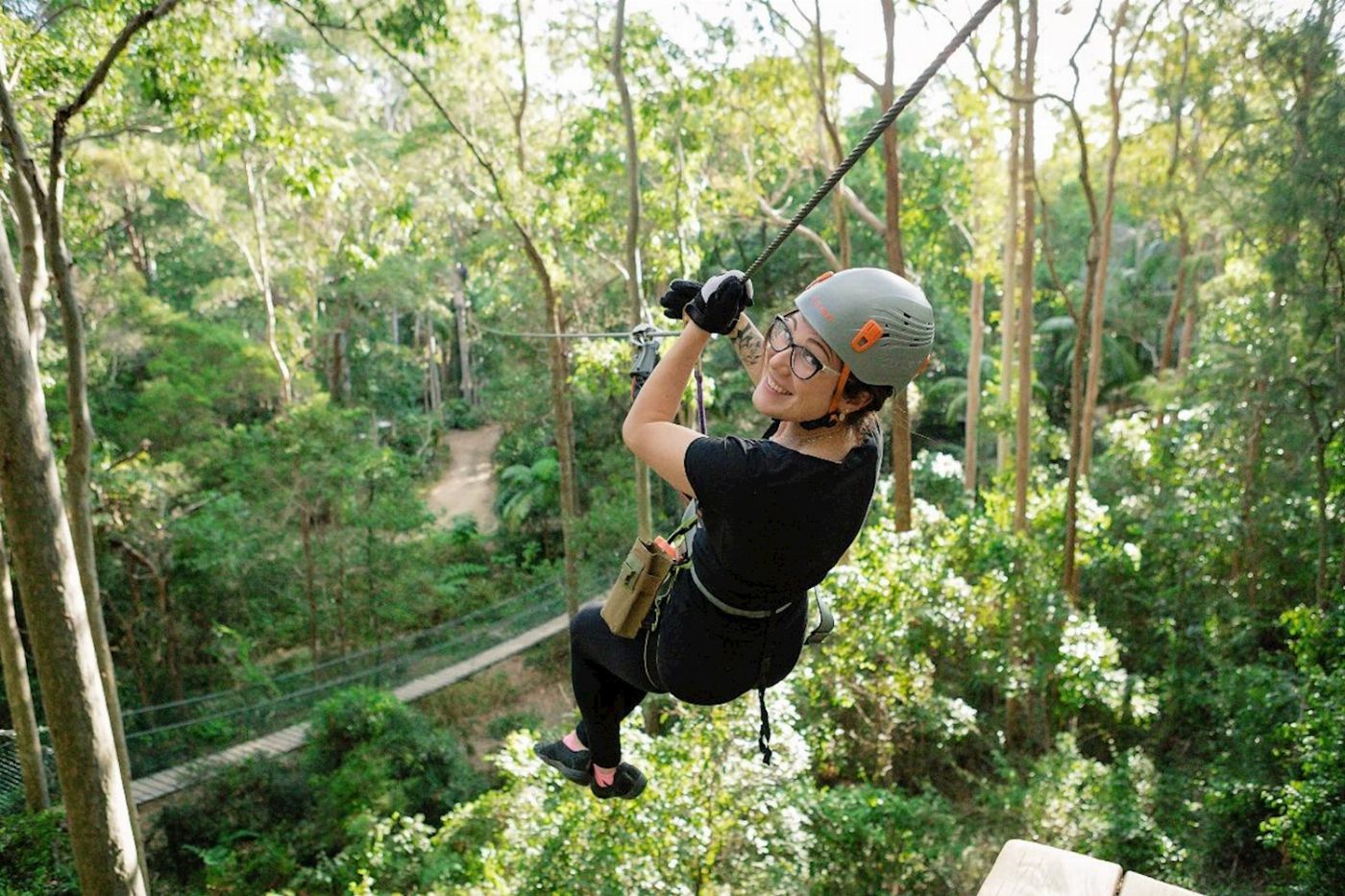 TreeTop Challenge Mt Tamborine High Ropes and Zipline Adventure