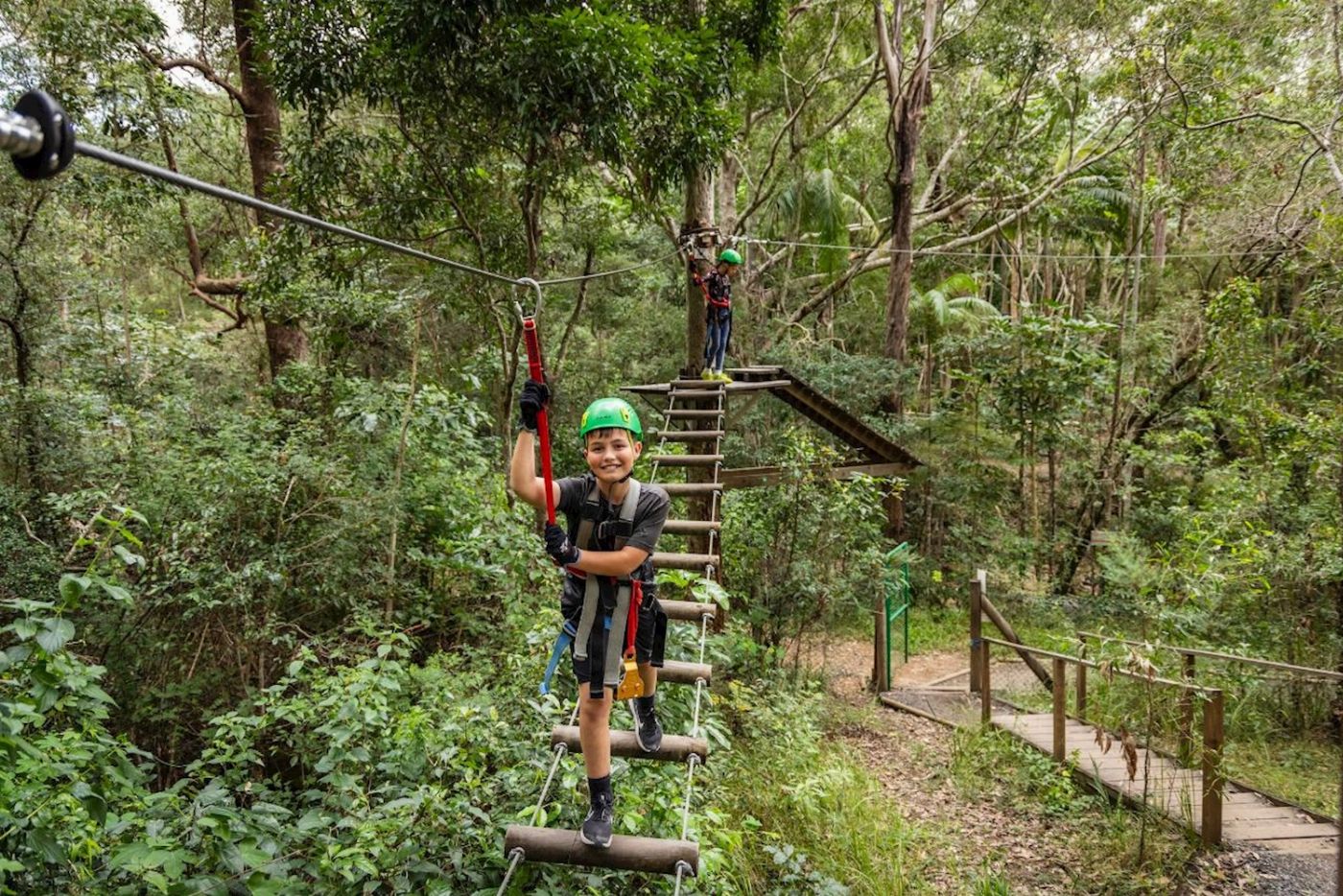 TreeTop Challenge Mt Tamborine High Ropes and Zipline Adventure