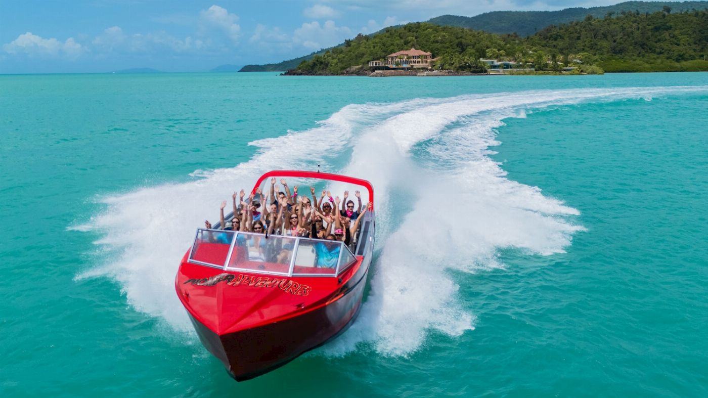 Pioneer Adventures Airlie Beach 'Ultimate Blast' Jet Boat Ride (Family)