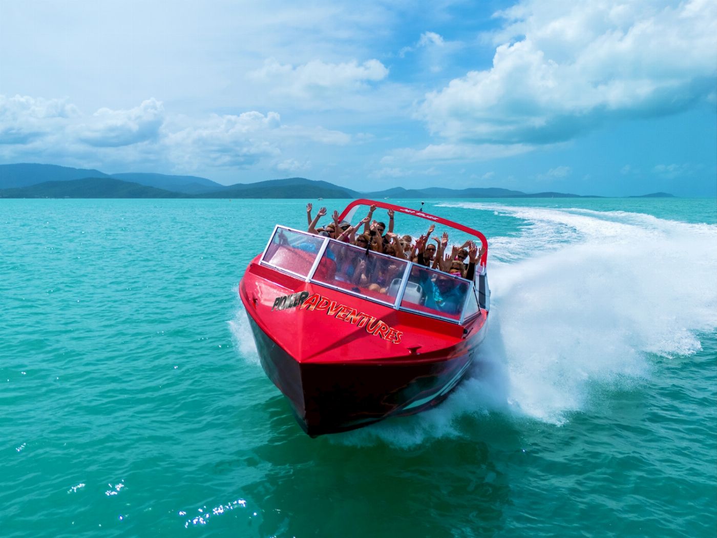 Pioneer Adventures Airlie Beach 'Ultimate Blast' Jet Boat Ride (Family)