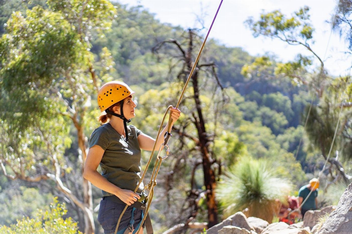 Earth Adventure Rock Climb & Abseil at Morialta