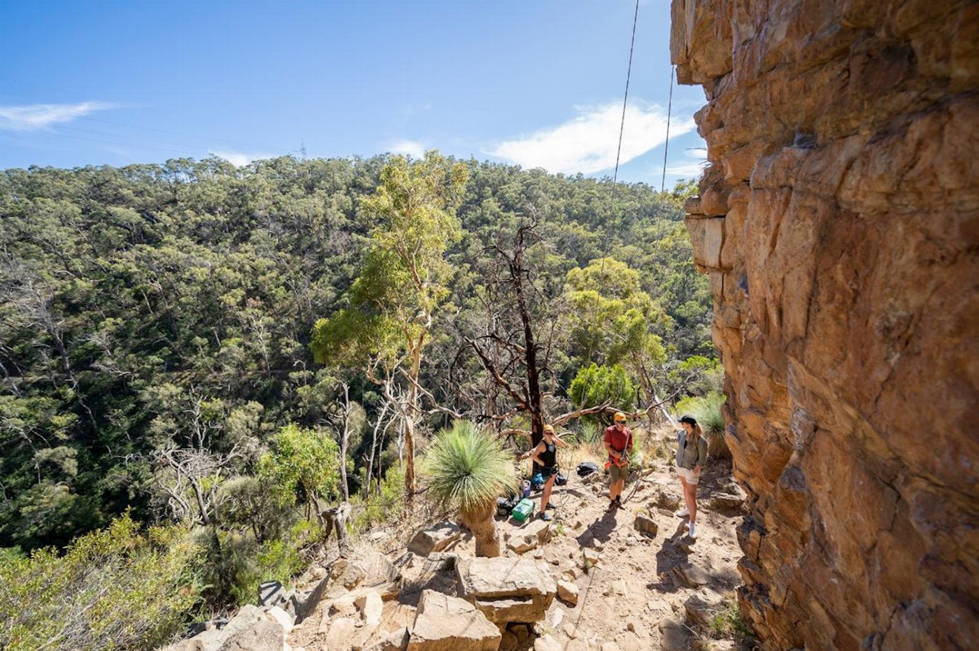 Earth Adventure Rock Climb & Abseil at Morialta