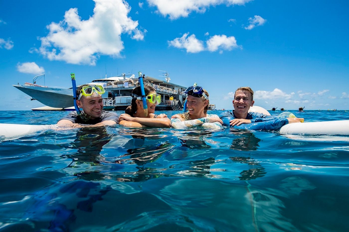 Cruise Whitsundays Great Barrier Reef Adventures (departing Port of Airlie) (Family 2A/2C)