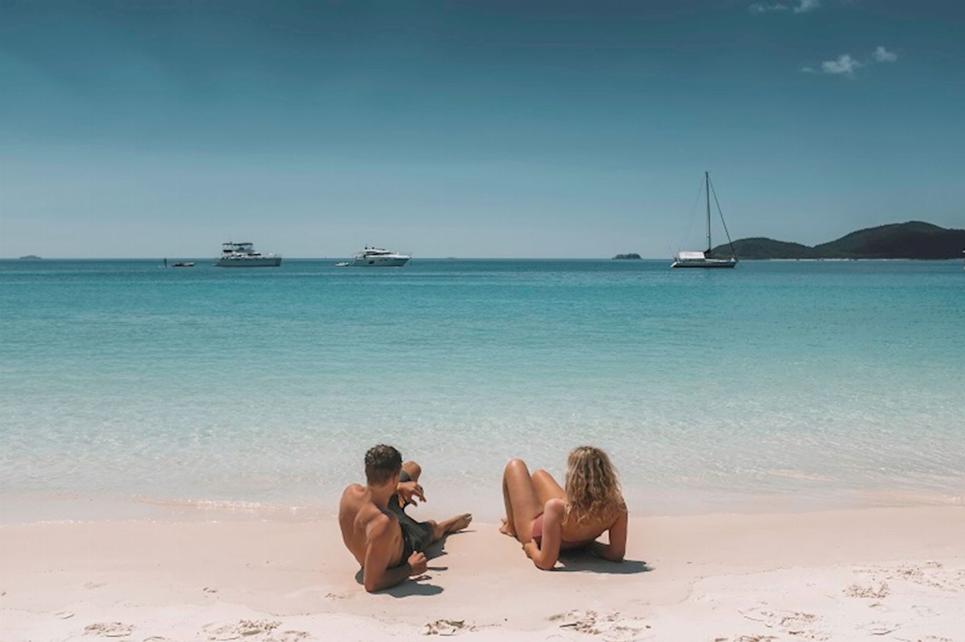 Cruise Whitsundays Whitehaven Beach Chill & Grill departing Port of Airlie (Family 2A/2C)