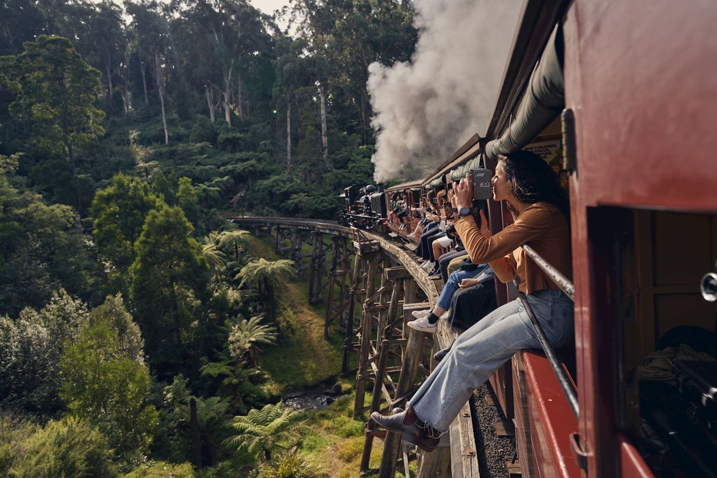 Explore Australia Puffing Billy Rainforest Tour