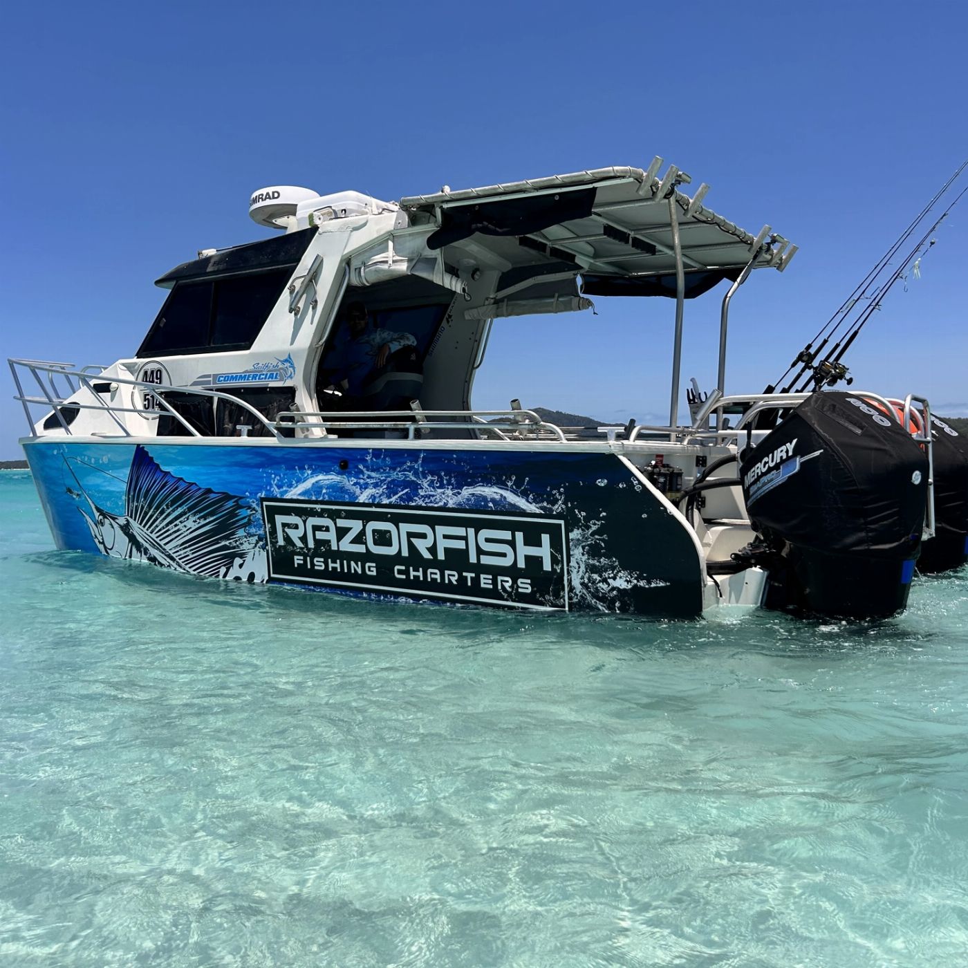 Razorfish Whitsundays Fishing Charters Full Day Shared Fishing Charter