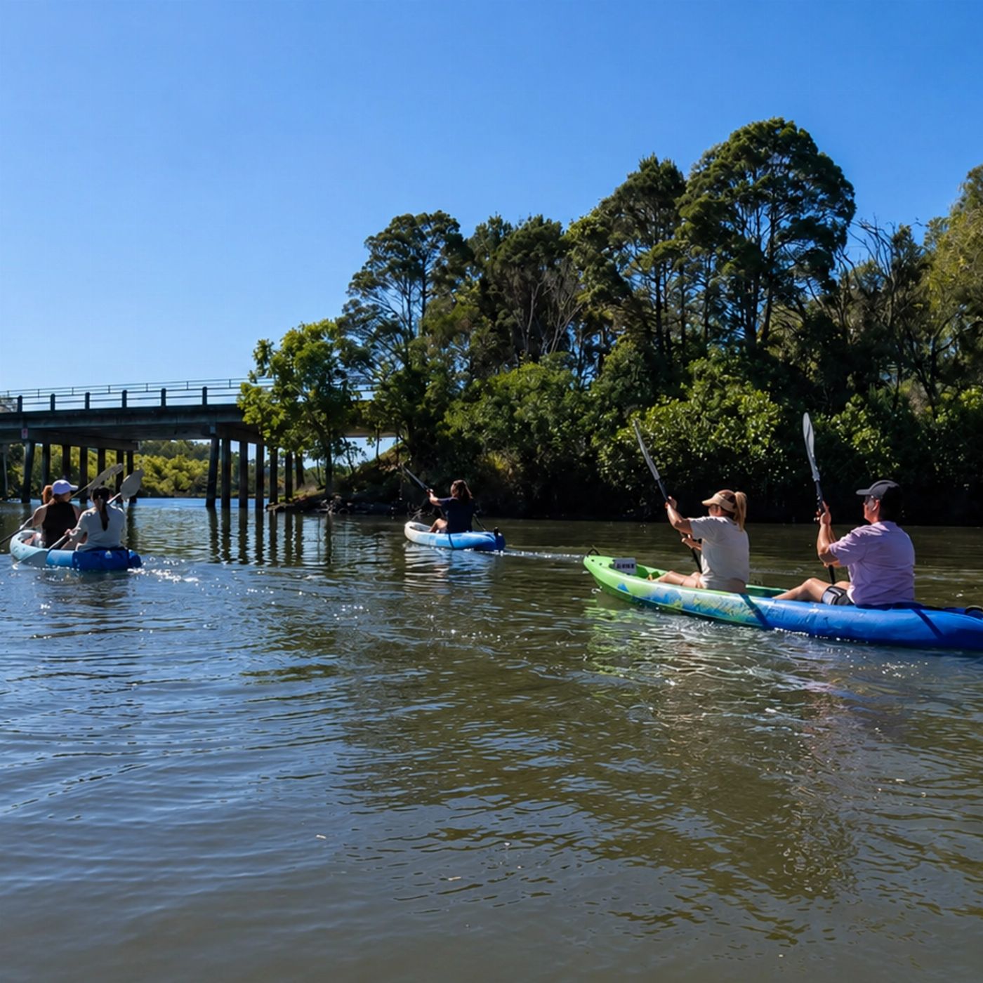 Epic Ocean Adventures Noosa Heads: Hidden Waterways & Wildlife Kayak Tour (Self Guided)