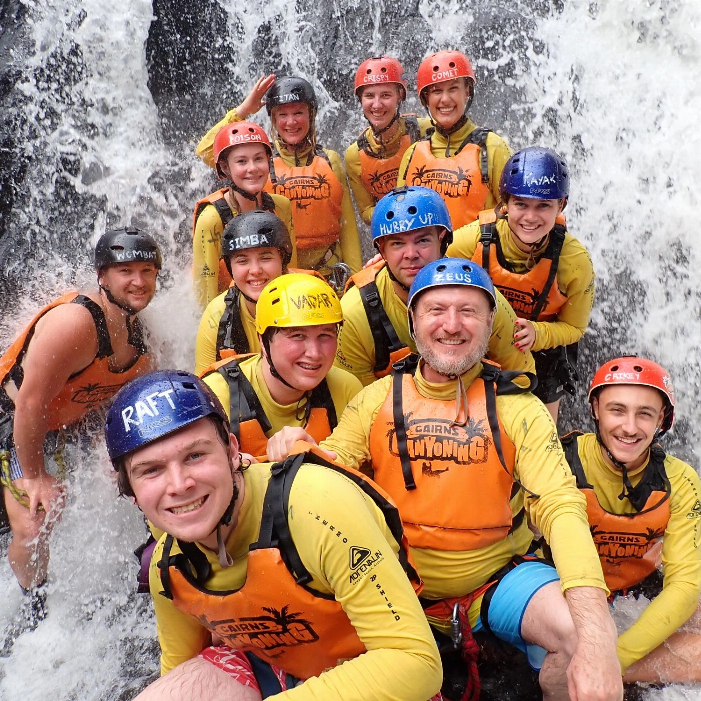 Cairns Canyoning Crystals Canyoning Tour