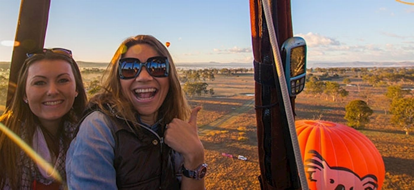 Gold Coast Hot Air Ballooning, Bubbles and Go