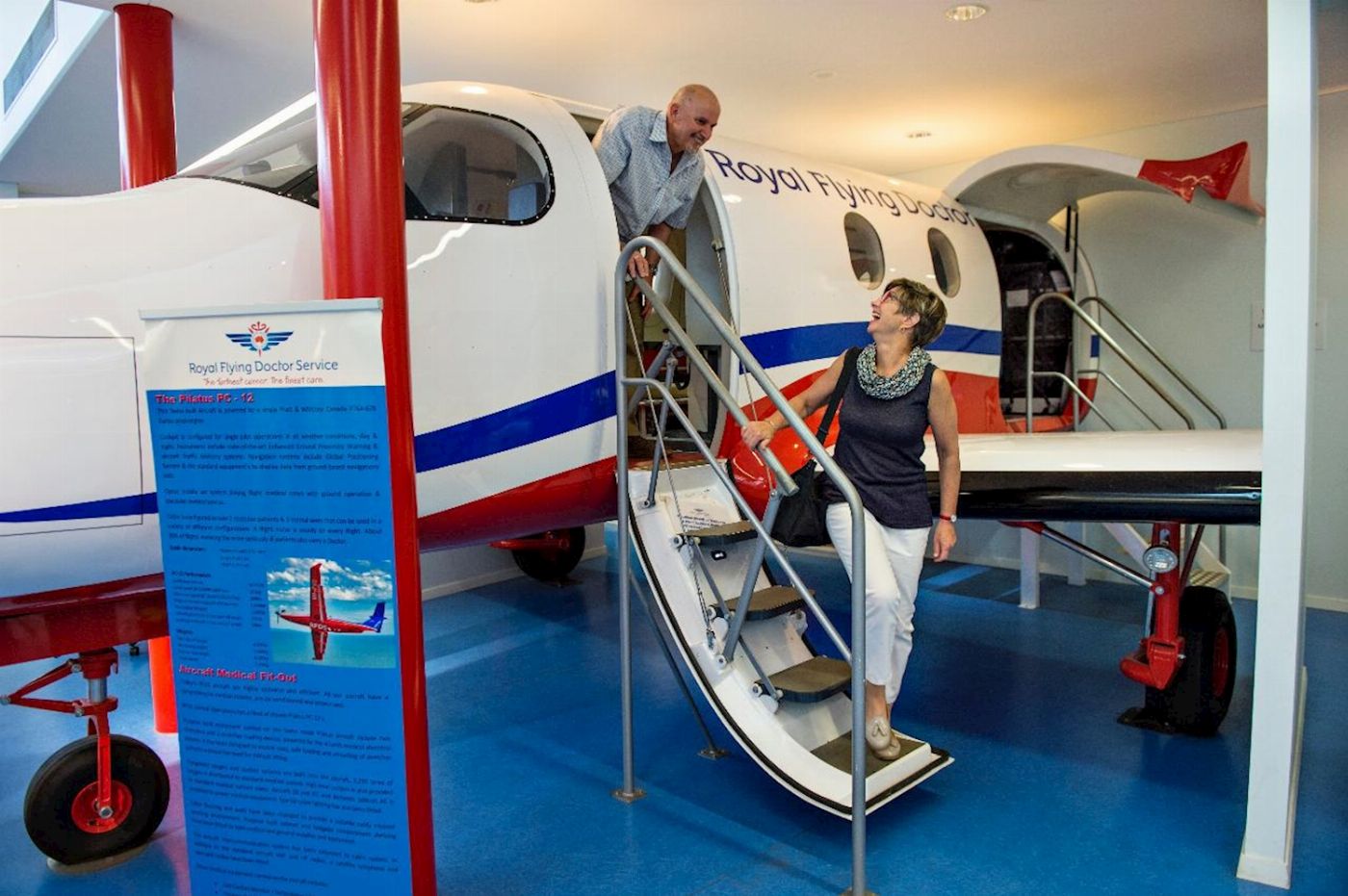 Royal Flying Doctor Service RFDS Alice Springs Tourist Facility General Entry