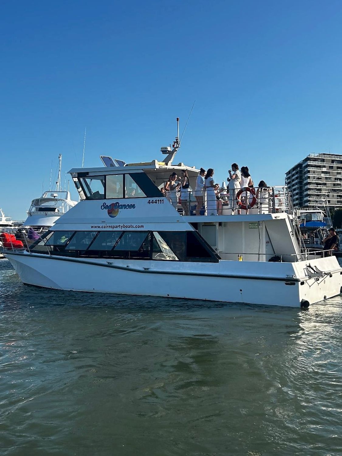Cairns Party Boats Friday Sunset Sessions Cruise + Pub Crawl DEAL