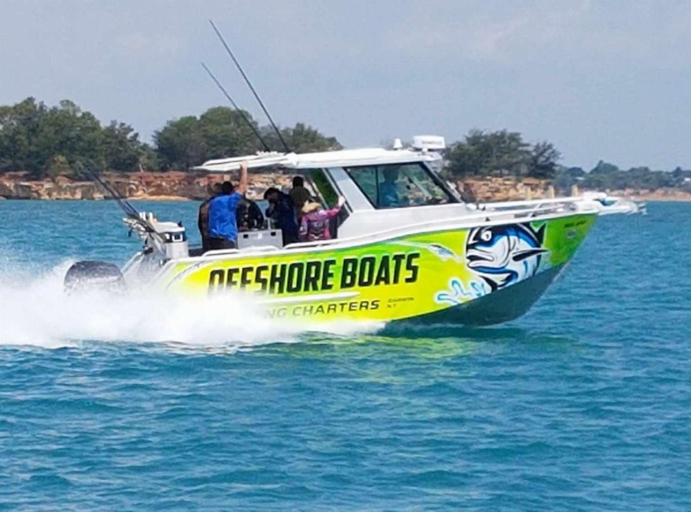 Offshore Boats Private Full Day Reef & Sport Fishing Charter - Up to 6 guests
