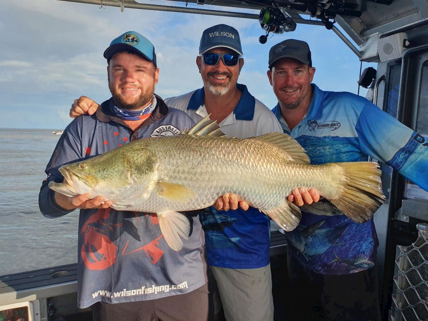 Offshore Boats Shared Full Day Barramundi Fishing Charter