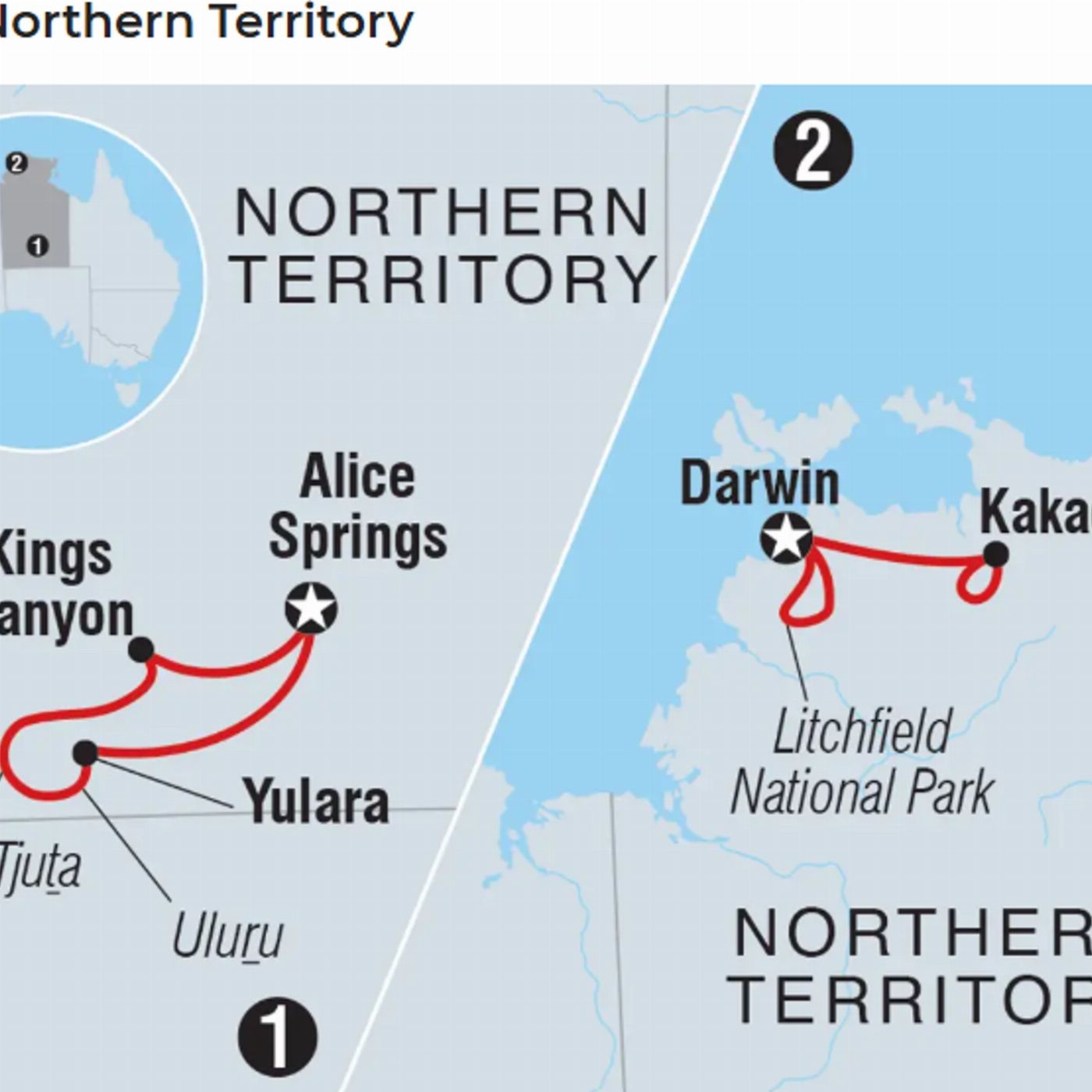 Intrepid Best of Northern Territory (Twin Share Room)