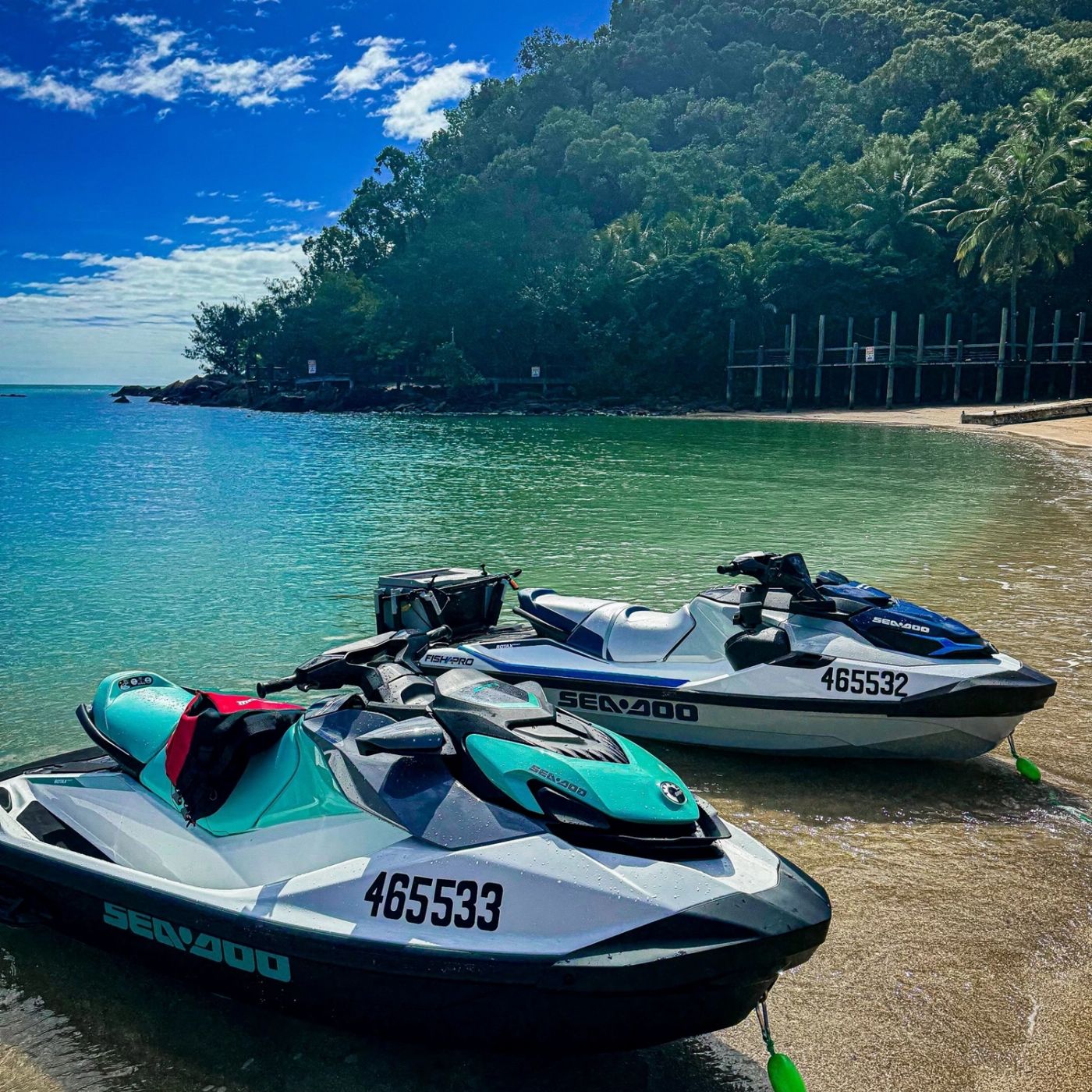 Jetski Cairns 3 Hour Double Island Jetski Adventure Tour