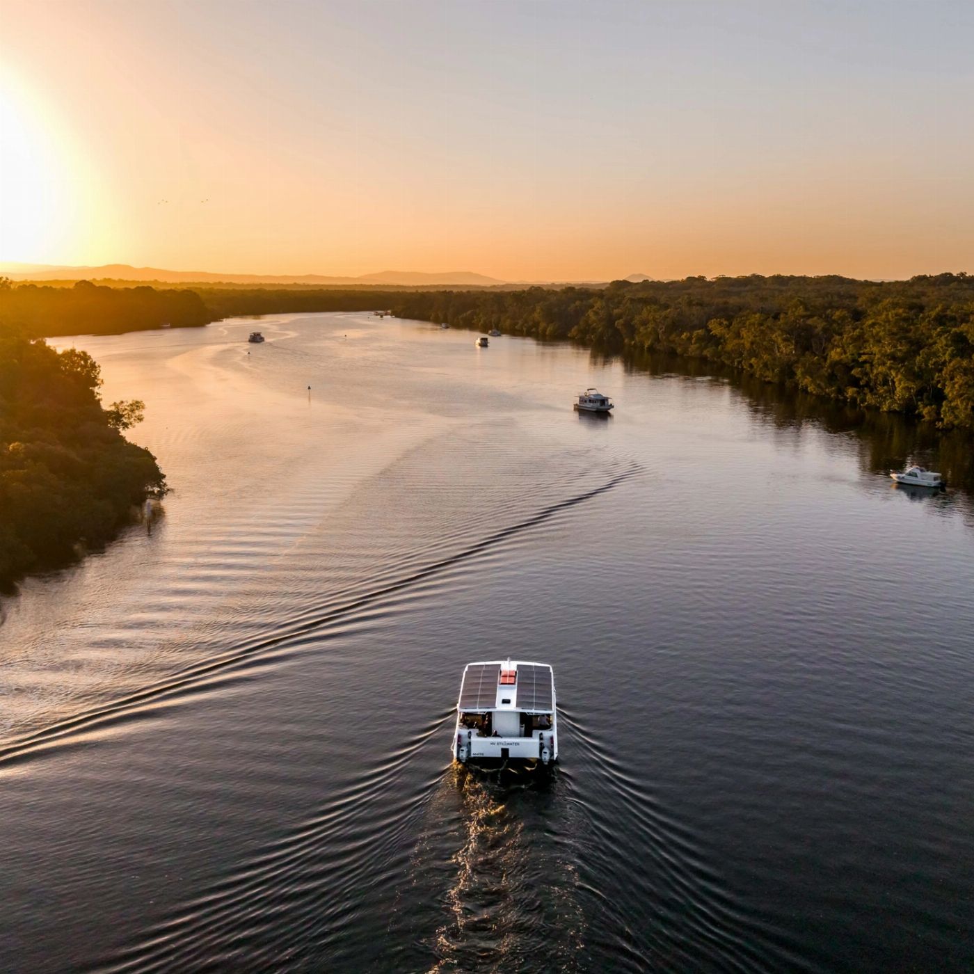 Noosa Ferry Cruise Co HV Stillwater Luxury Sunset Cruise